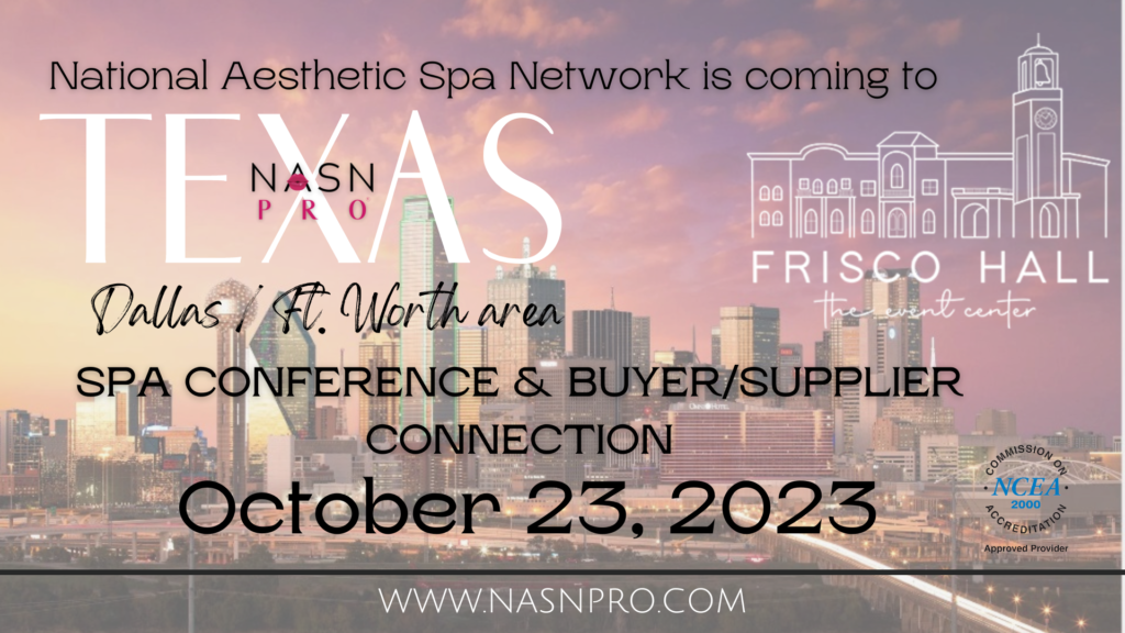 Conferences NASNPRO National Aesthetic Spa Network